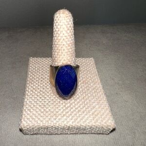 Stunning Sterling Silver with Lapis Oval Stone by Jay King